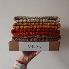 HÁČKOVACÍ SET ČEPICE MERINO