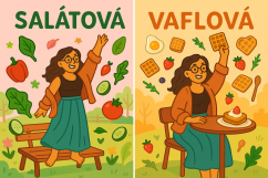 E-KUCHAŘKA SALÁTOVÁ + VAFLOVÁ